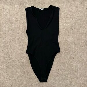 zara vneck body suit